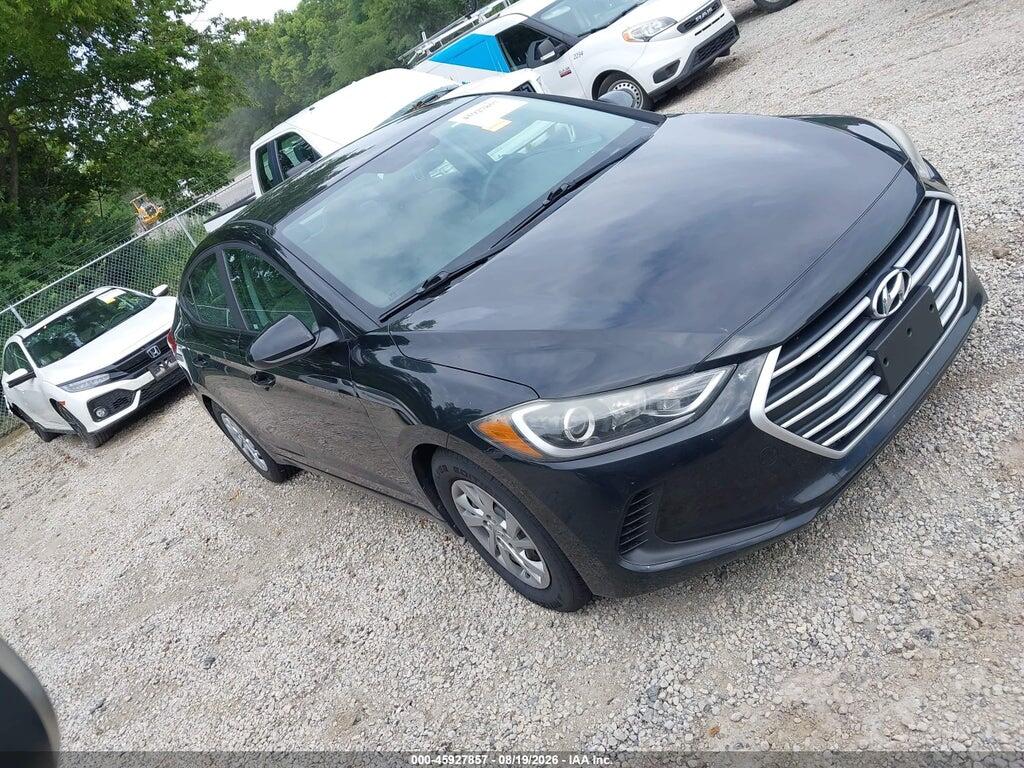 2018 HYUNDAI ELANTRA KMHD74LF9JU548363