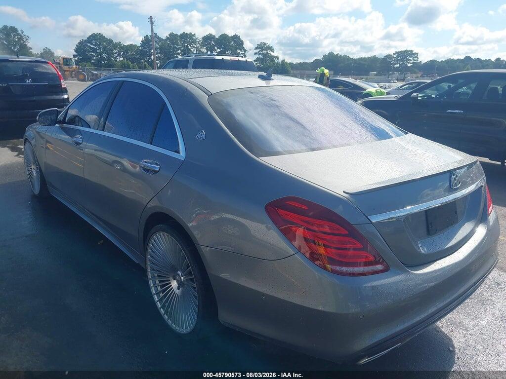 WDDUG8CBXFA183540 2015 MERCEDES-BENZ S 550 photo no. 3