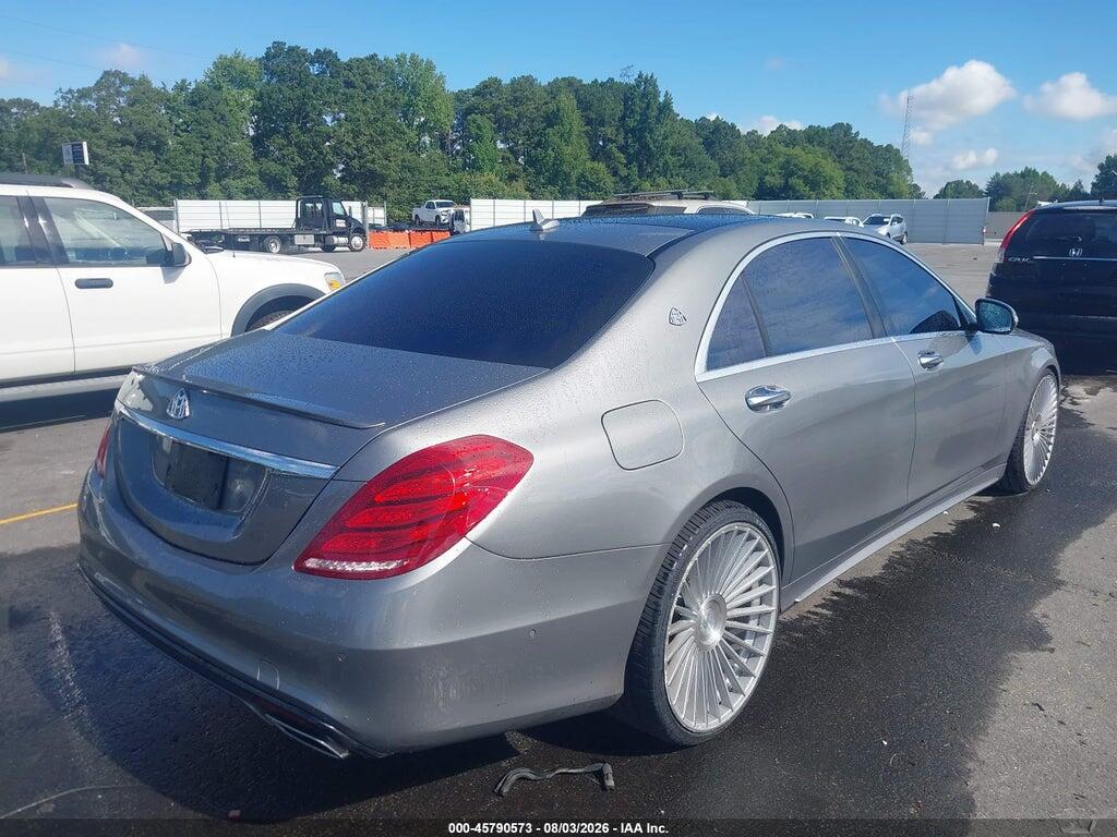 WDDUG8CBXFA183540 2015 MERCEDES-BENZ S 550 photo no. 4