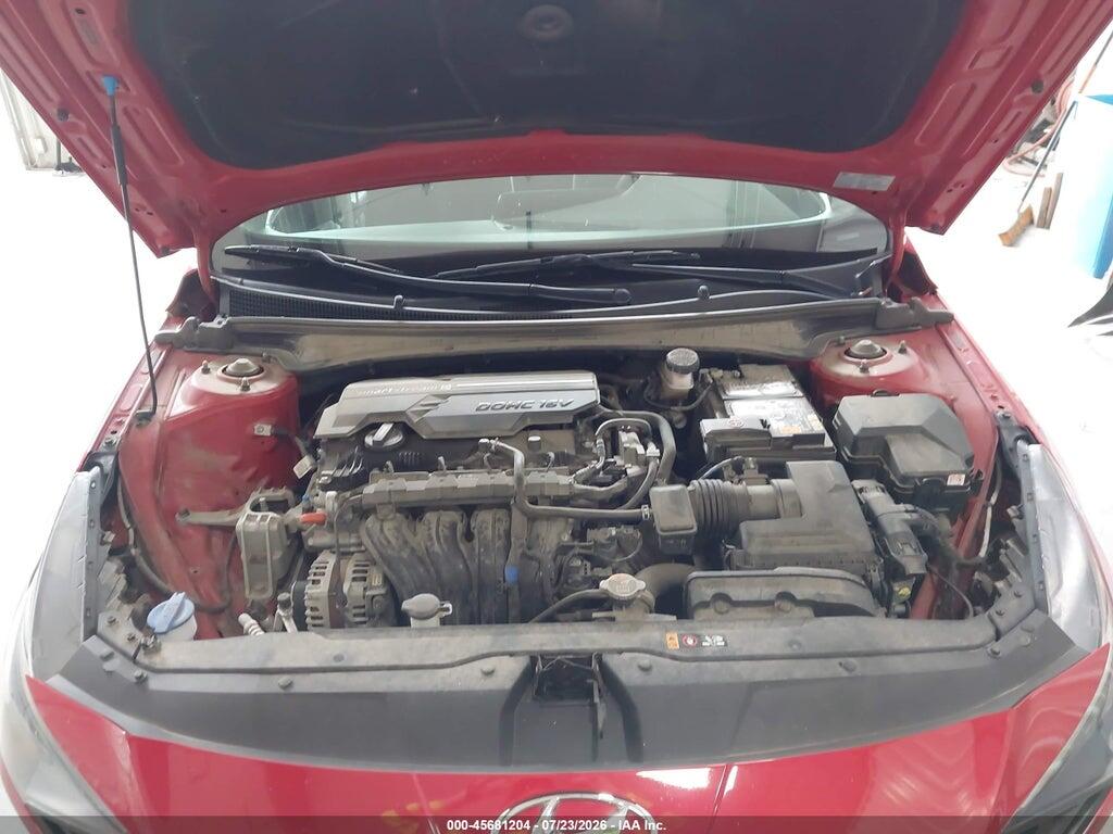 5NPLL4AG3MH045952 2021 HYUNDAI ELANTRA photo no. 10