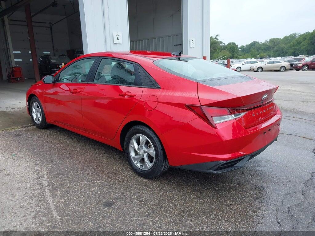 5NPLL4AG3MH045952 2021 HYUNDAI ELANTRA photo no. 3