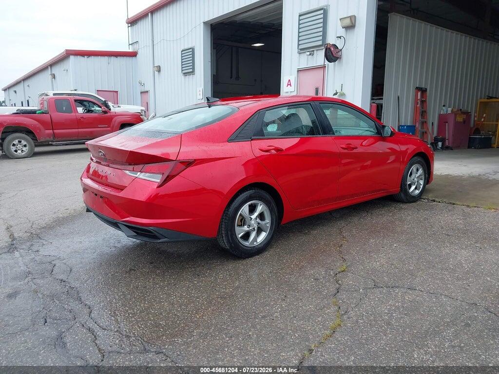5NPLL4AG3MH045952 2021 HYUNDAI ELANTRA photo no. 4
