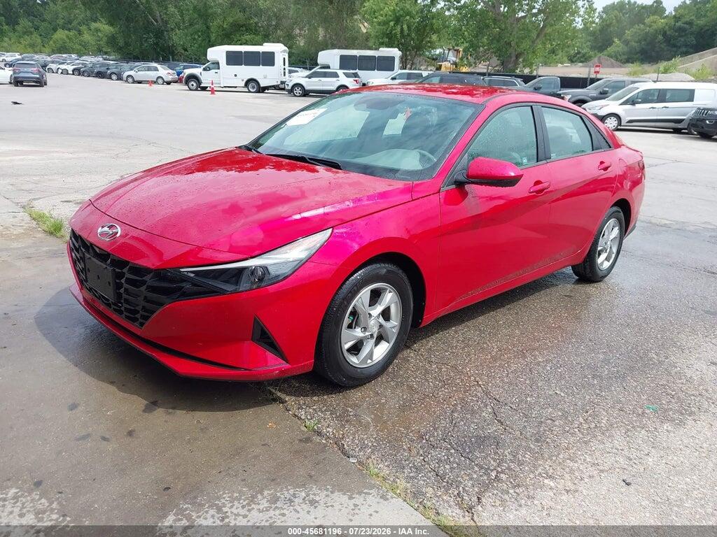 5NPLL4AG1MH045951 2021 HYUNDAI ELANTRA photo no. 2