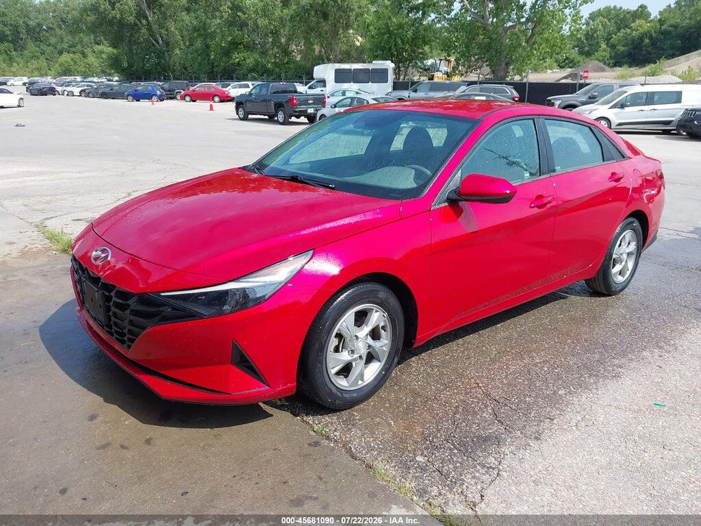 5NPLL4AG4MH046334 2021 HYUNDAI ELANTRA photo no. 2