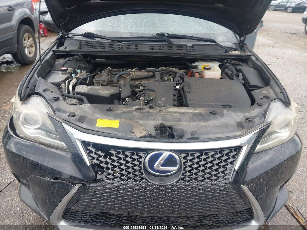 JTHKD5BH4E2190991 2014 LEXUS CT 200H photo no. 10