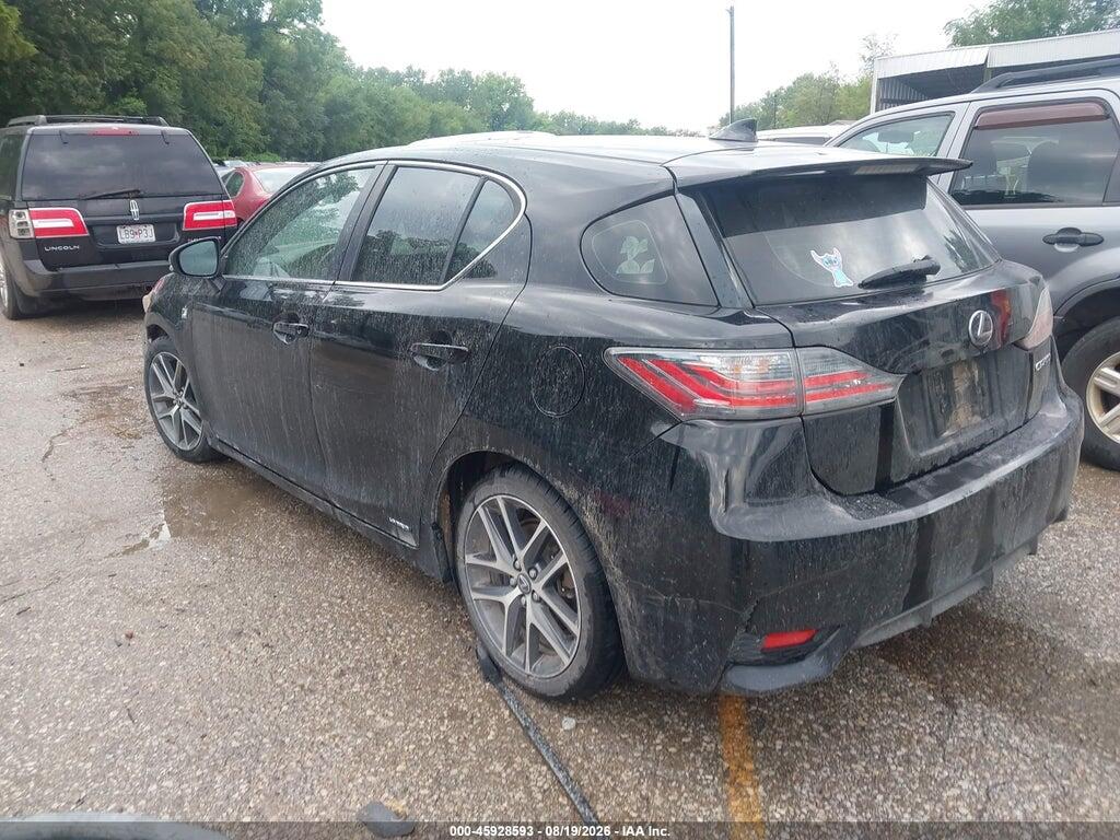 JTHKD5BH4E2190991 2014 LEXUS CT 200H photo no. 3