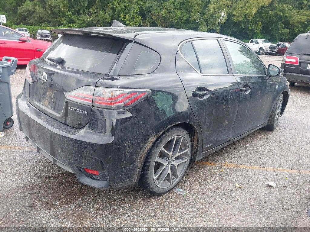 JTHKD5BH4E2190991 2014 LEXUS CT 200H photo no. 4