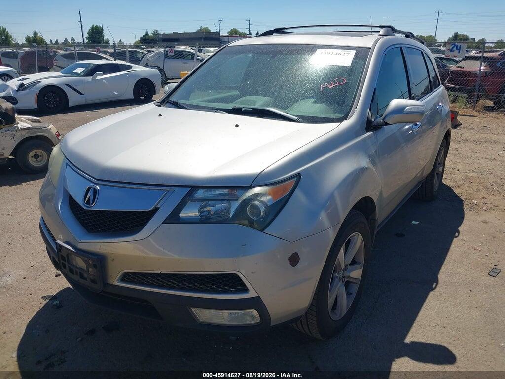 2HNYD2H33DH521842 2013 ACURA MDX photo no. 2