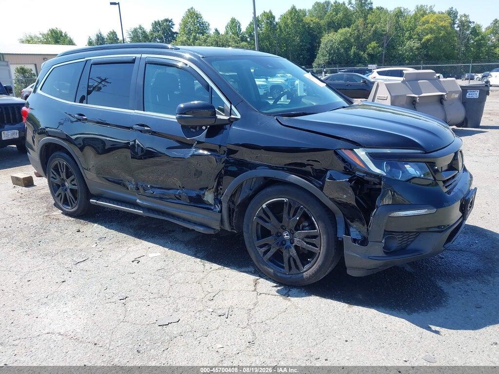2021 HONDA PILOT 5FNYF6H26MB041685