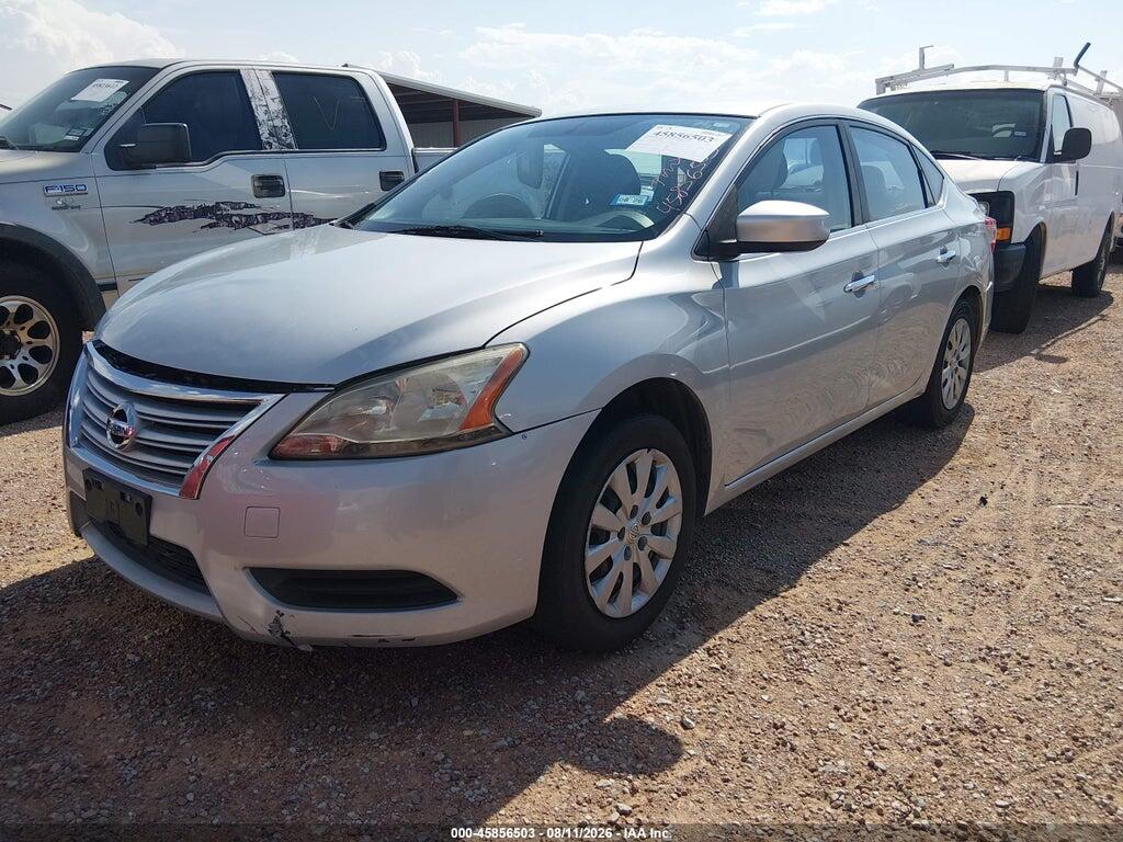 3N1AB7AP3EY215441 2014 NISSAN SENTRA photo no. 2