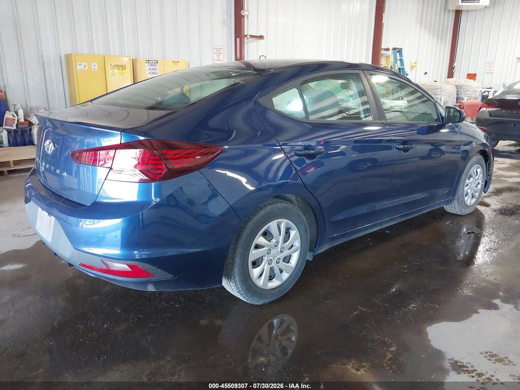 5NPD74LF4LH600922 2020 HYUNDAI ELANTRA photo no. 4