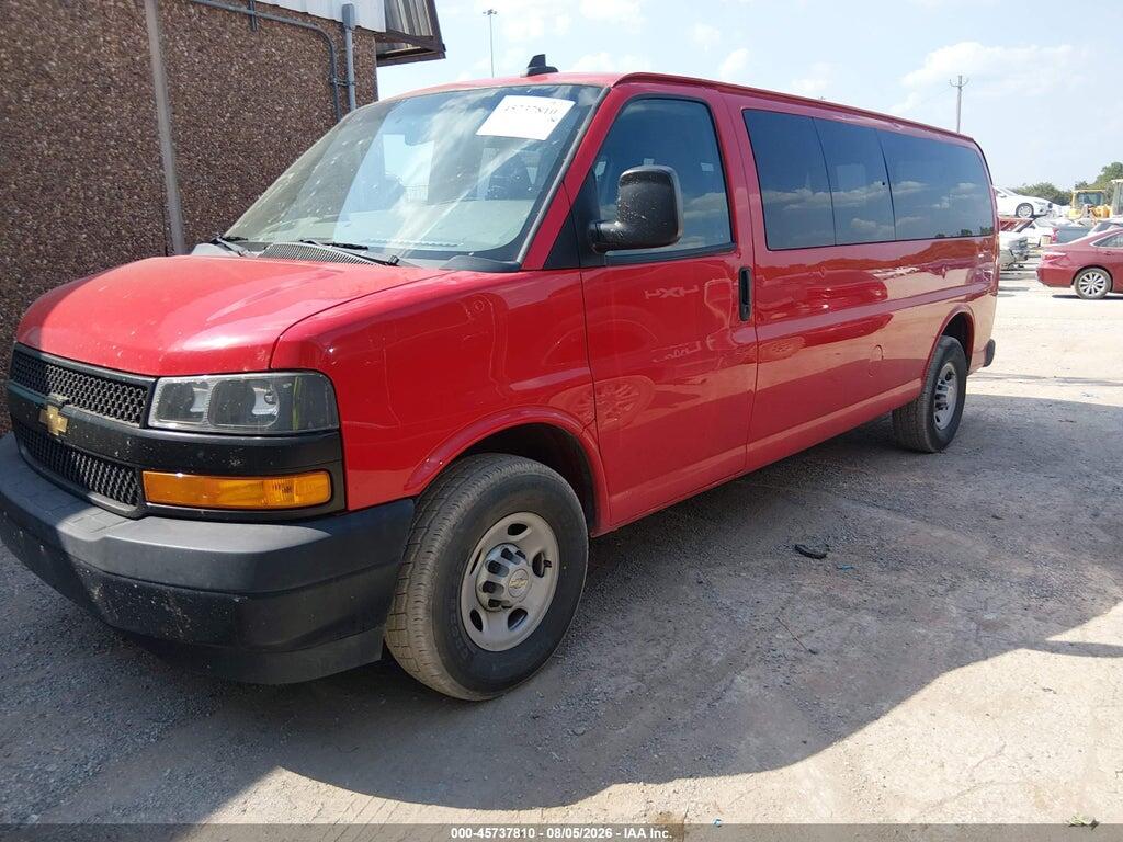 1GAZGNFP4L1256377 2020 CHEVROLET EXPRESS PASSENGER photo no. 2