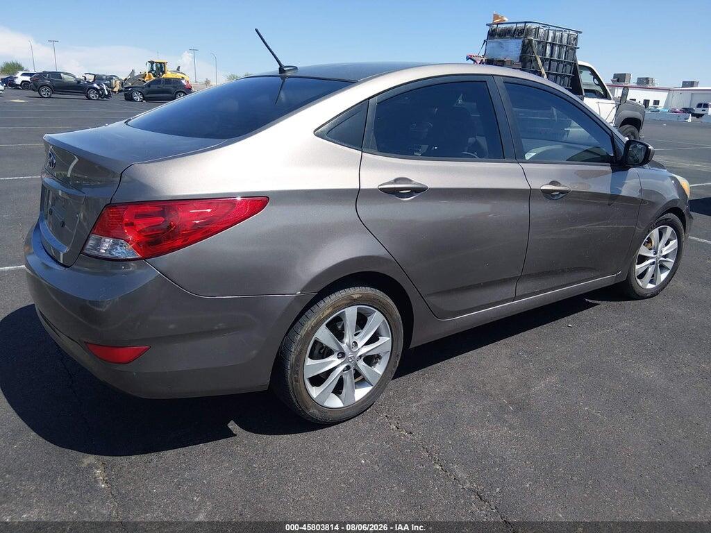 KMHCU4AEXEU746910 2014 HYUNDAI ACCENT photo no. 4