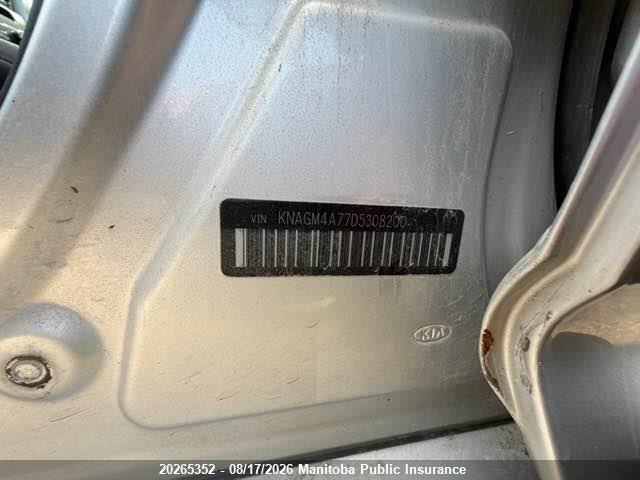 KNAGM4A77D5308200 2013 KIA OPTIMA photo no. 9