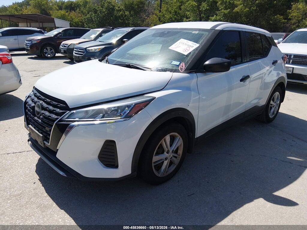 3N1CP5BV2NL498665 2022 NISSAN KICKS photo no. 2