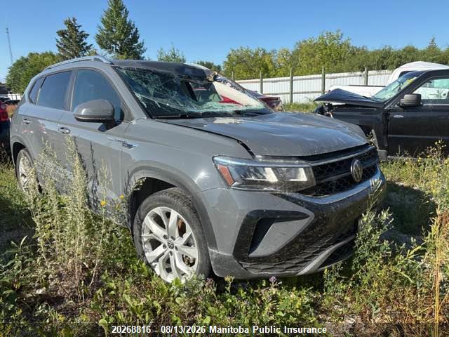 2022 VOLKSWAGEN TAOS COMFORTLINE 1.5 TSI 3VVLX7B2XNM087105