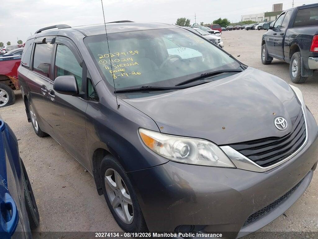 2011 TOYOTA SIENNA 5TDKK3DC7BS110214