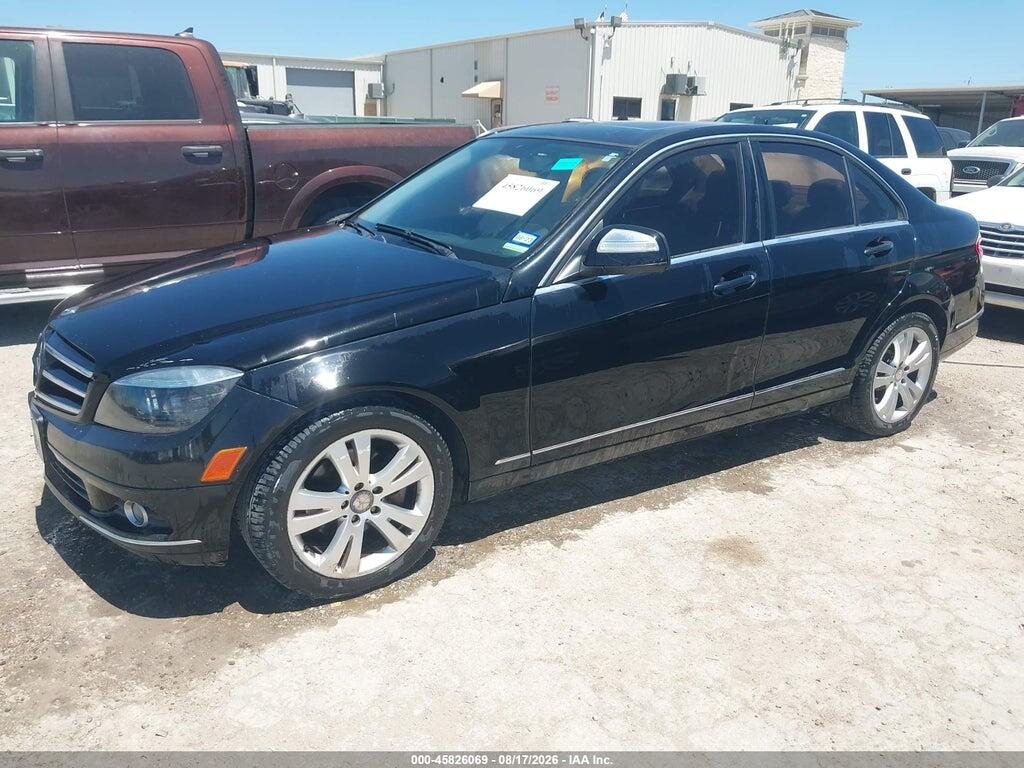 WDDGF54X49F202292 2009 MERCEDES-BENZ C 300 photo no. 2