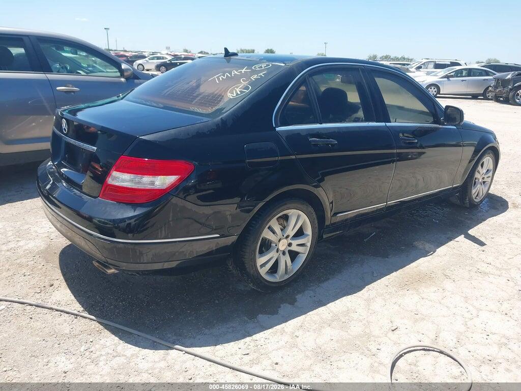 WDDGF54X49F202292 2009 MERCEDES-BENZ C 300 photo no. 4
