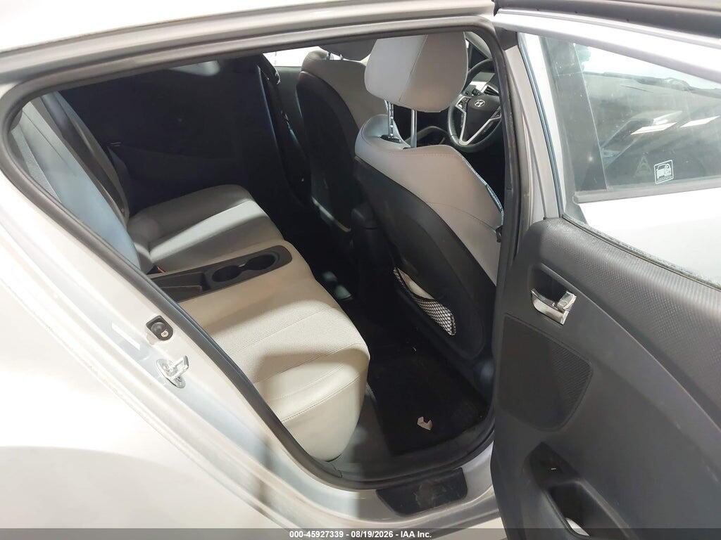 KMHTC6AD6CU056901 2012 HYUNDAI VELOSTER photo no. 8