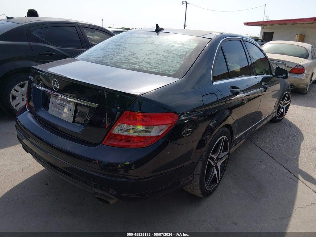 WDDGF5EB7AR093252 2010 MERCEDES-BENZ C 300 photo no. 4