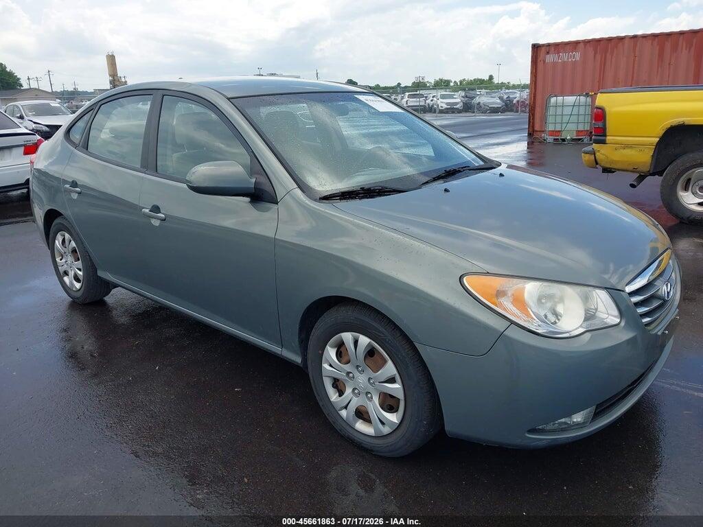 2010 HYUNDAI ELANTRA KMHDU4AD4AU080214