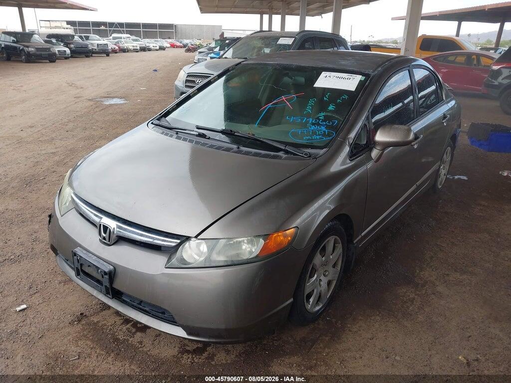 2HGFA16568H310355 2008 HONDA CIVIC photo no. 2