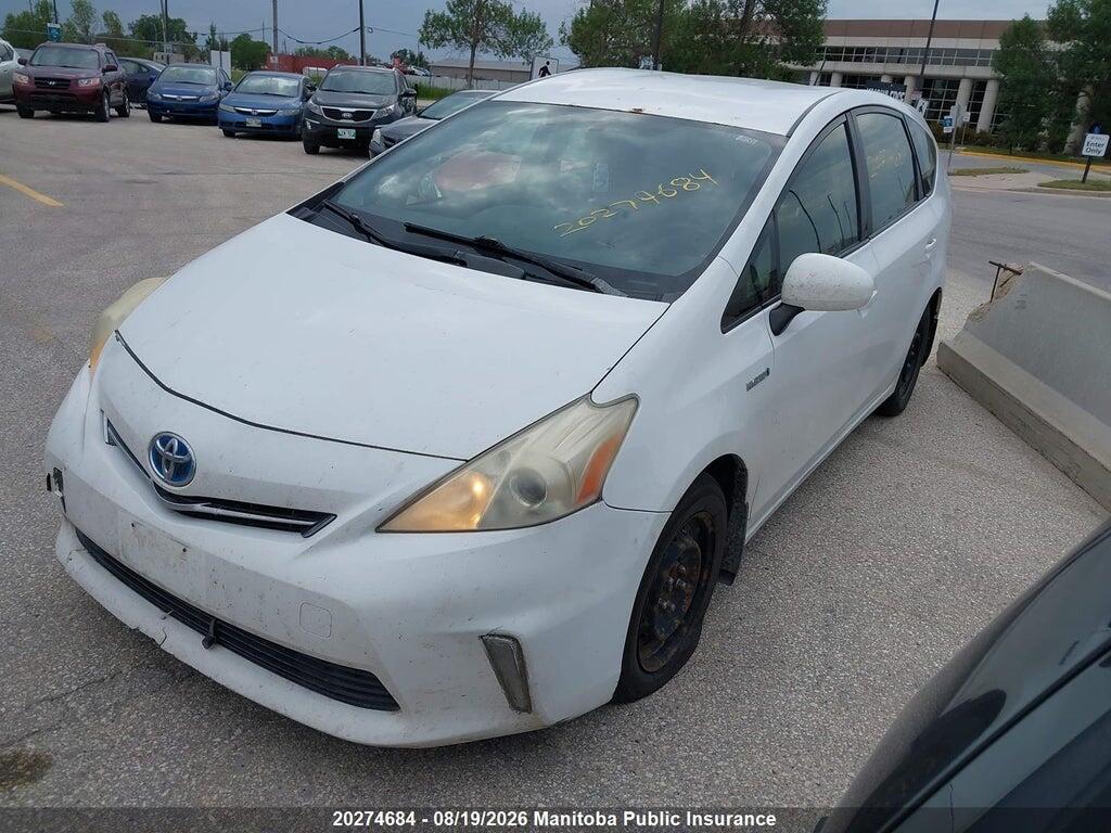 JTDZN3EU0C3151686 2012 TOYOTA PRIUS V photo no. 2