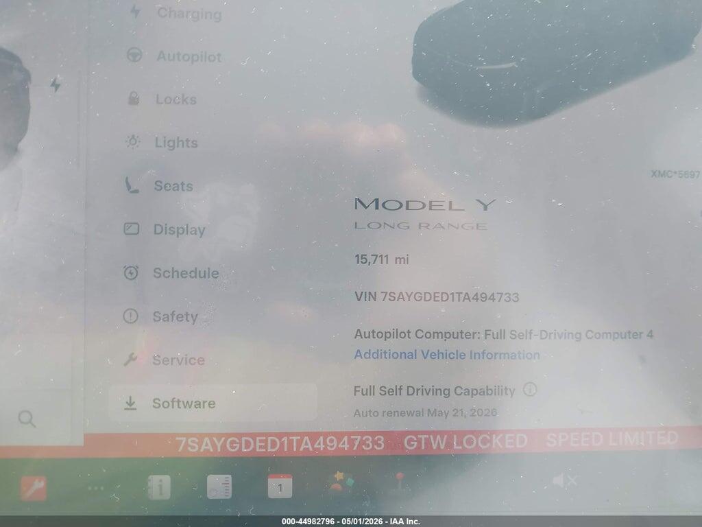 7SAYGDED1TA494733 2026 TESLA MODEL Y photo no. 7