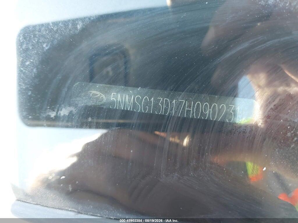 5NMSG13D17H090231 2007 HYUNDAI SANTA FE photo no. 12