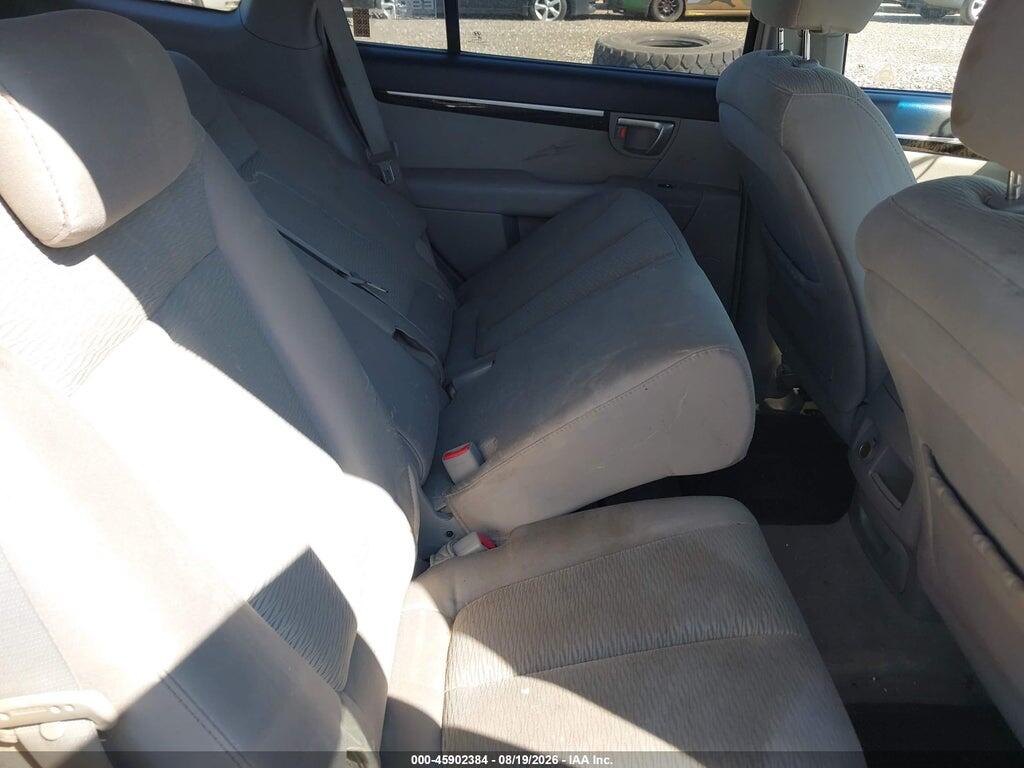 5NMSG13D17H090231 2007 HYUNDAI SANTA FE photo no. 8