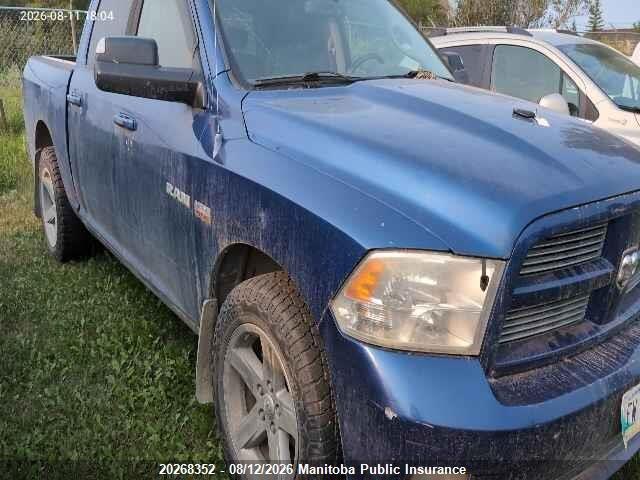 2010 DODGE RAM 1500 SPORT CREW CAB 1D7RV1CT9AS220267