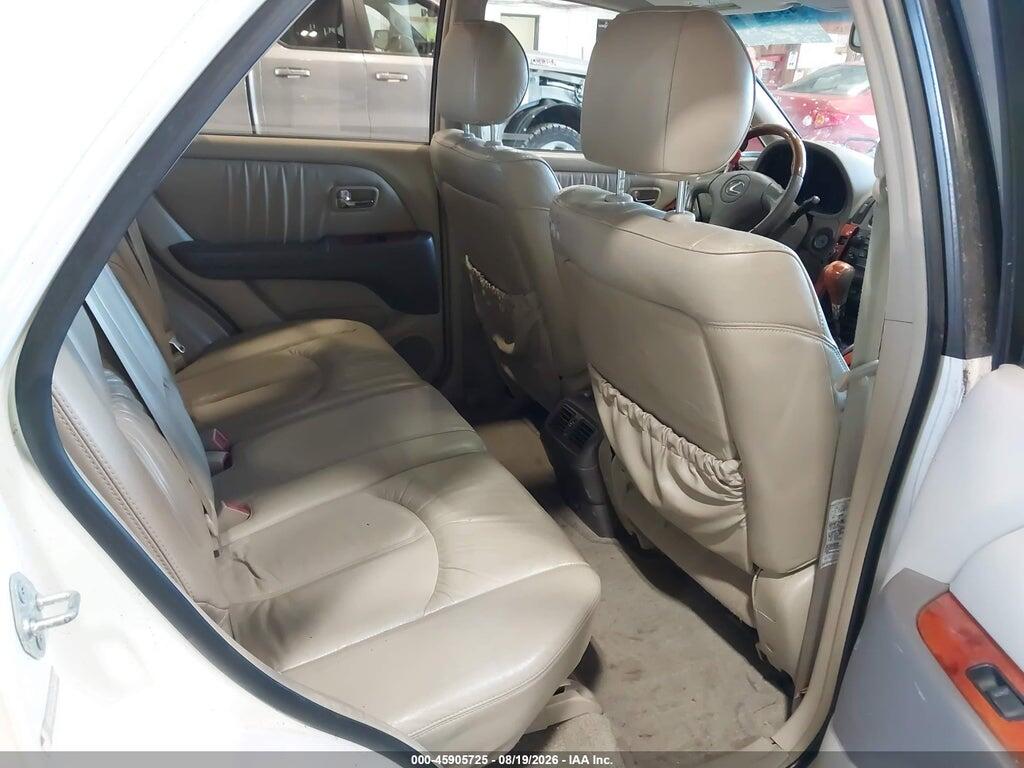 JTJHF10U120292333 2002 LEXUS RX 300 photo no. 8