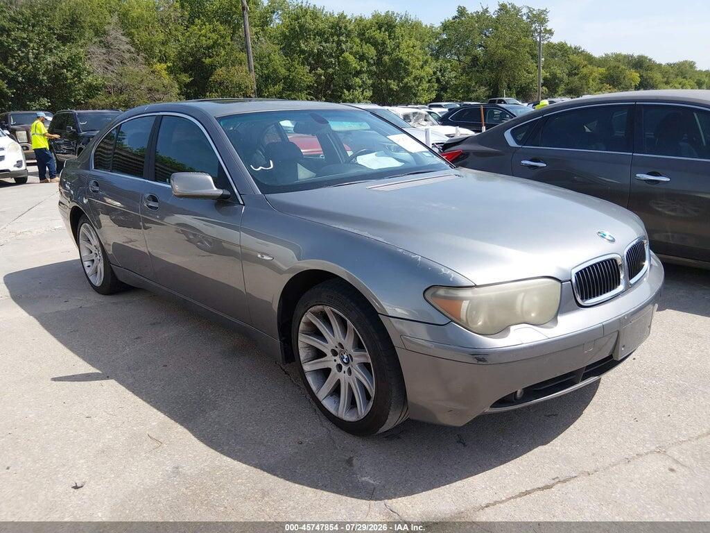 2003 BMW 745I WBAGL63443DP61664