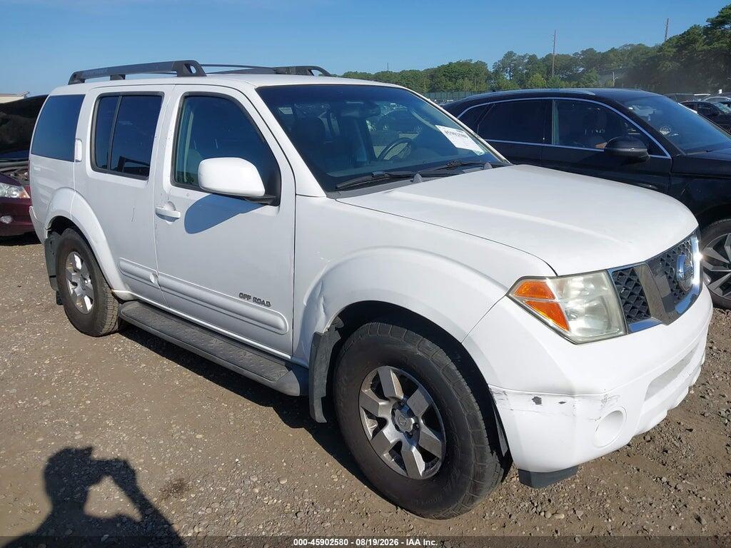 2005 NISSAN PATHFINDER 5N1AR18W95C718687