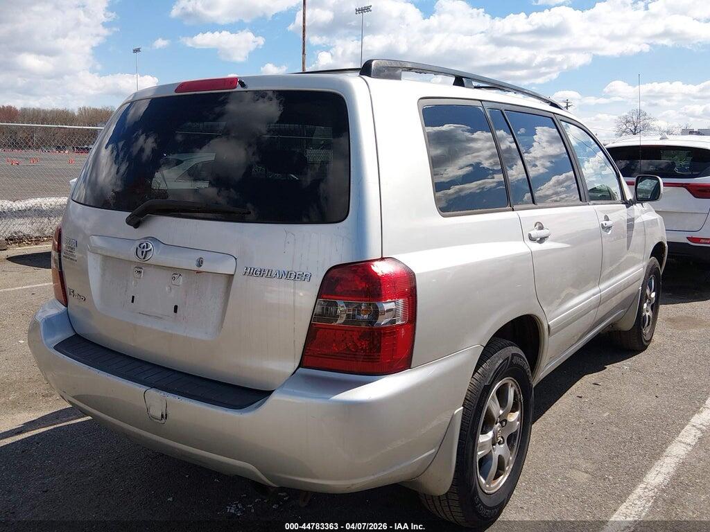 JTEEP21A260158588 2006 TOYOTA HIGHLANDER photo no. 4
