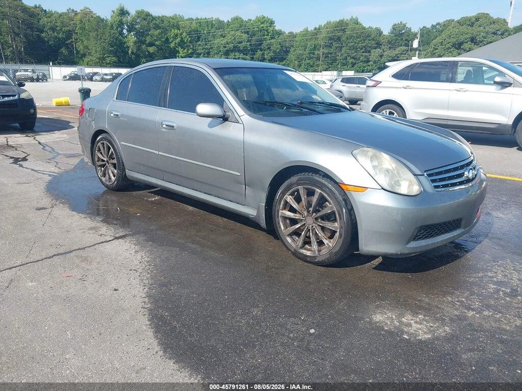 2006 INFINITI G35 JNKCV51E36M518920
