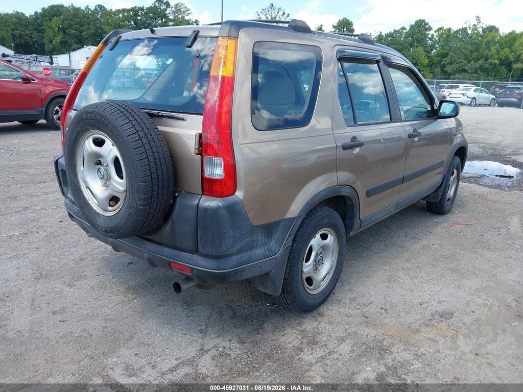 SHSRD684X2U001143 2002 HONDA CR-V photo no. 4
