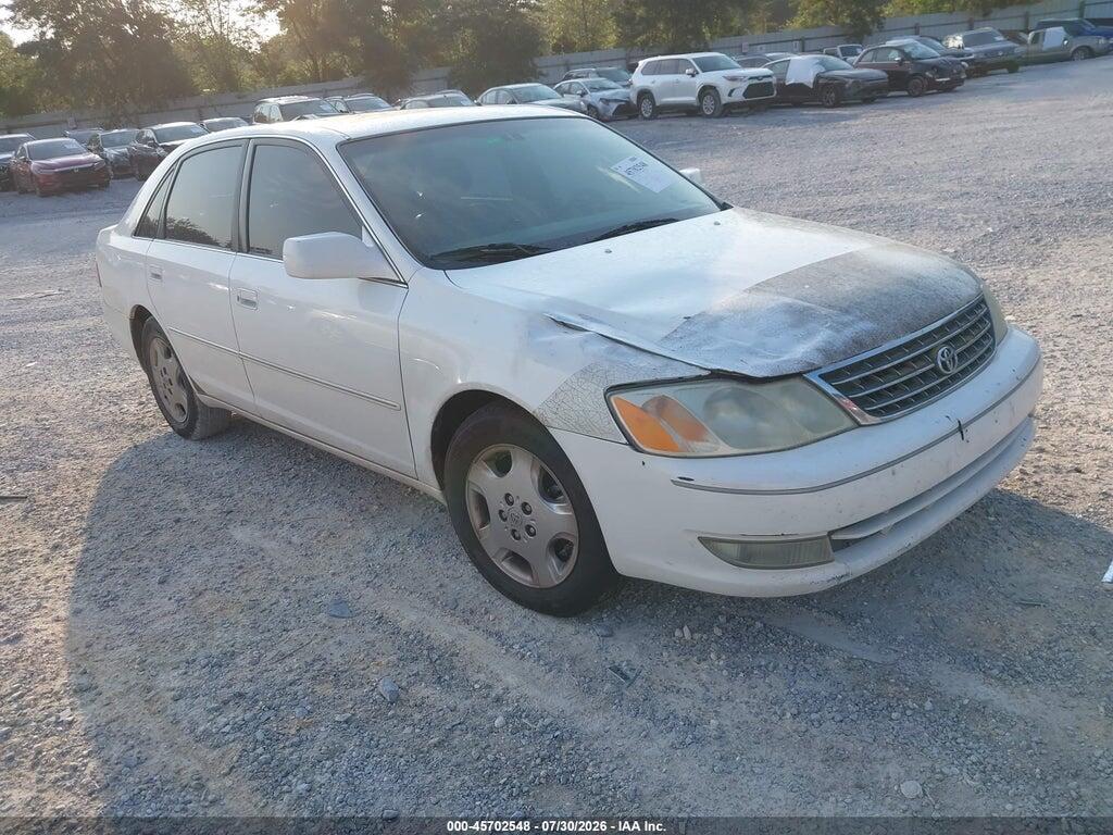 2003 TOYOTA AVALON 4T1BF28B63U327259