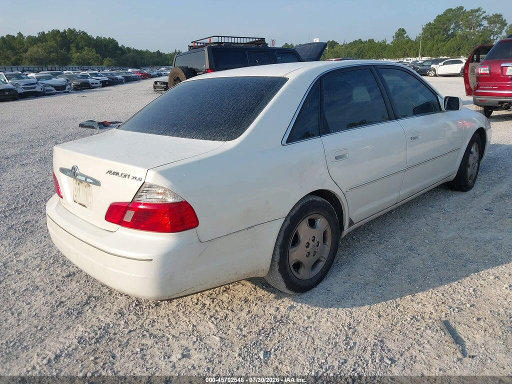 4T1BF28B63U327259 2003 TOYOTA AVALON photo no. 4