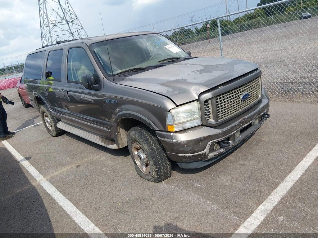 2003 FORD EXCURSION 1FMNU43S63EC17716