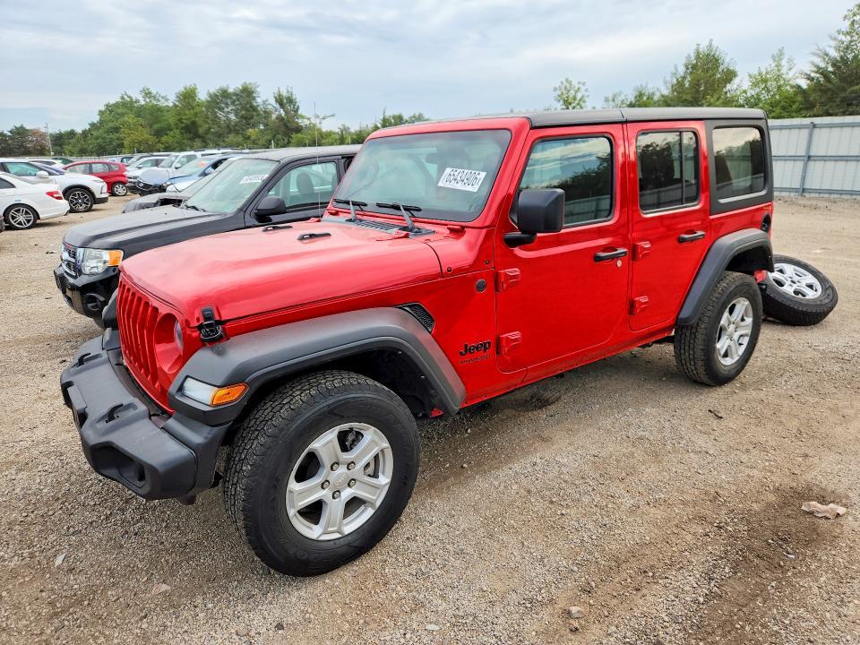 2022 JEEP WRANGLER UNLIMITED 1C4HJXDG5NW241914