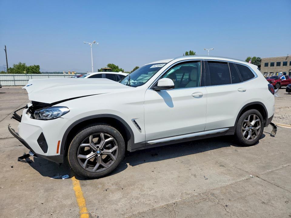 2022 BMW X3 5UX53DP02N9M87438