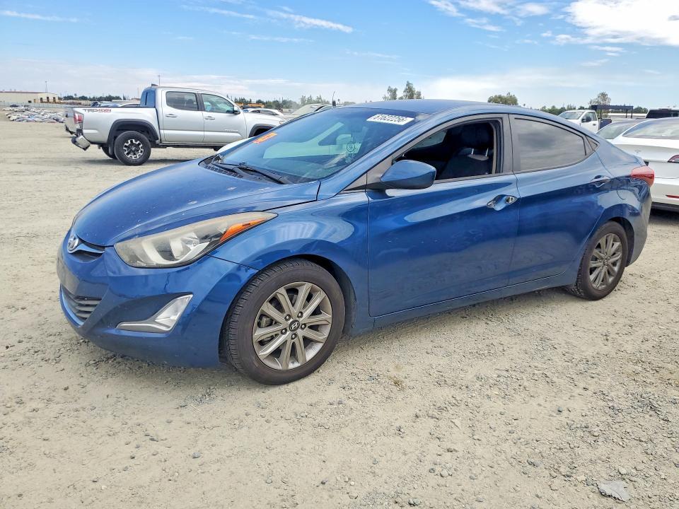 2014 HYUNDAI ELANTRA KMHDH4AE5EU091953