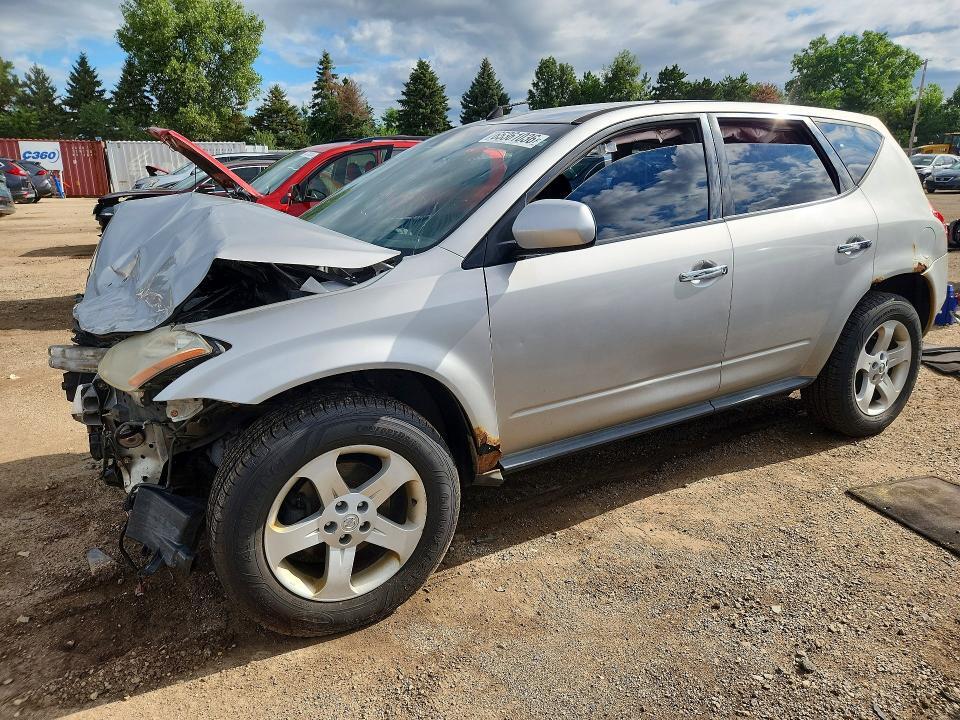 2005 NISSAN MURANO JN8AZ08W95W431478