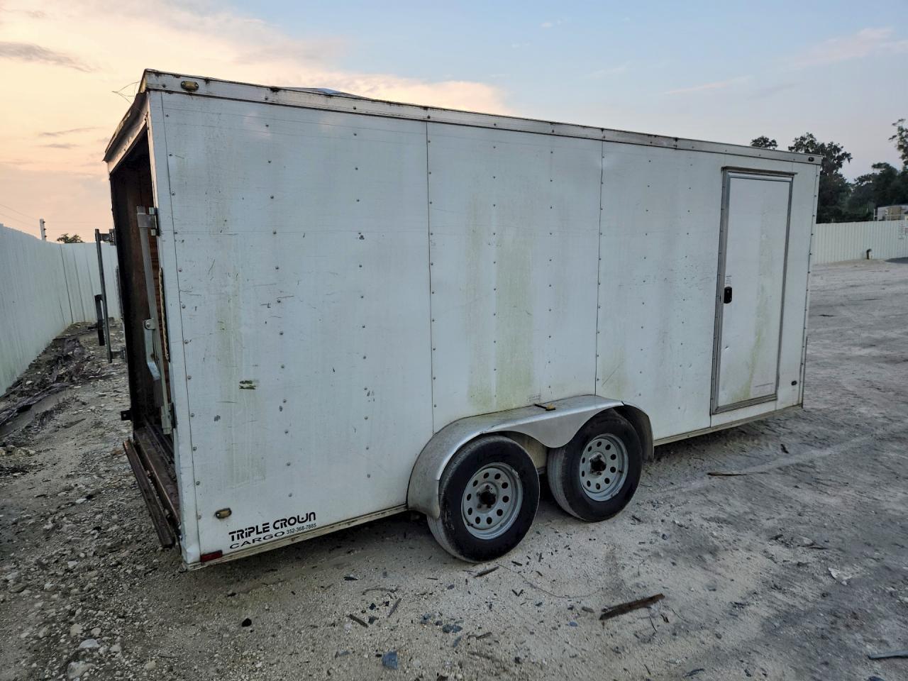 2018 PRECISION 7X16TA ENCLOSED CARGO TRAILER — Фото 3 из 9