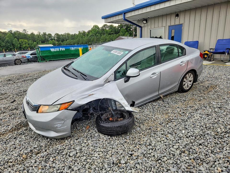 2012 HONDA CIVIC 19XFB2F53CE316412