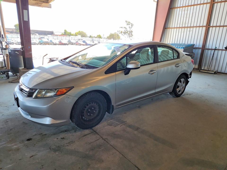 2012 HONDA CIVIC 2HGFB2F5XCH612758