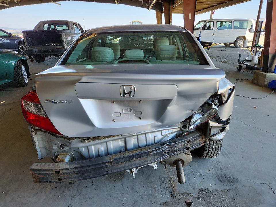 2HGFB2F5XCH612758 2012 HONDA CIVIC photo no. 6