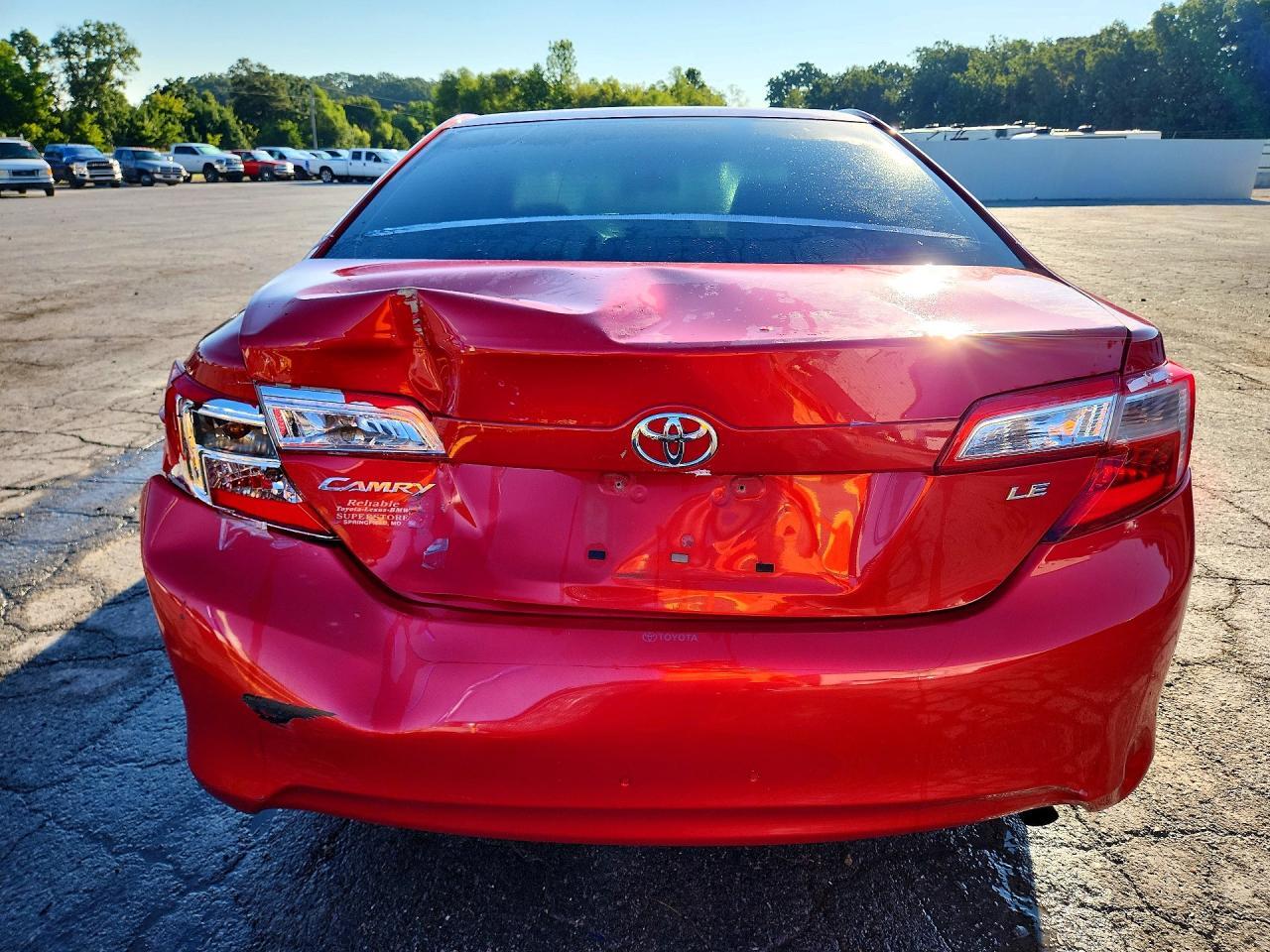 2012 TOYOTA CAMRY LE — Фото 6 из 12
